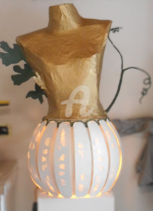lampe buste lustre Scultura, 33,5x27,6 in