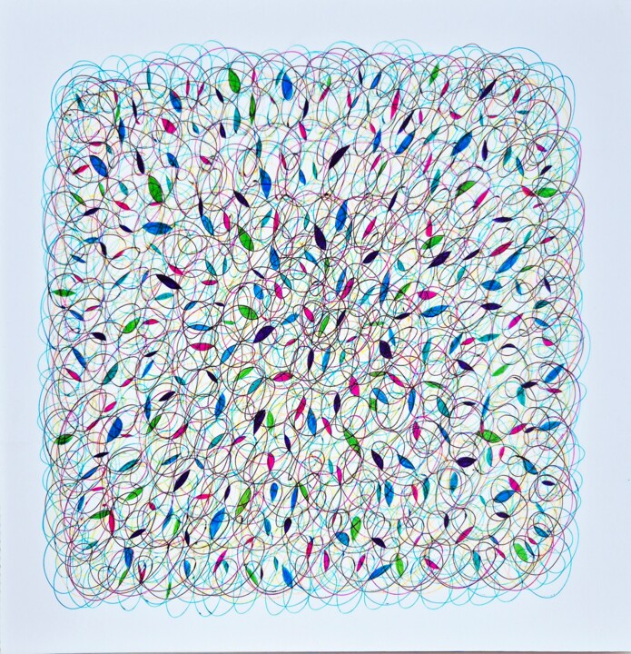 绘画,  9.8x9.8 in 