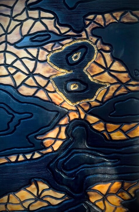 雕塑,  48x32 in 