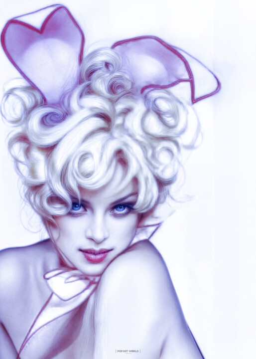 Pin-up girls come to life! | BUNNY VIOLET Digital Arts