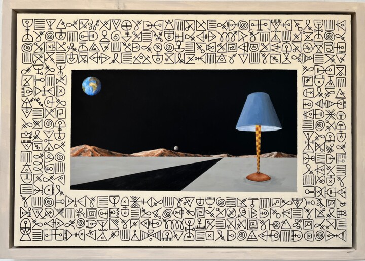 Peinture intitulée "Fusion" par Robert Van Den Herik, Œuvre d'art originale, Acrylique