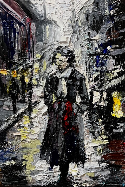 Frenchwoman 绘画, 11.8x7.9 in