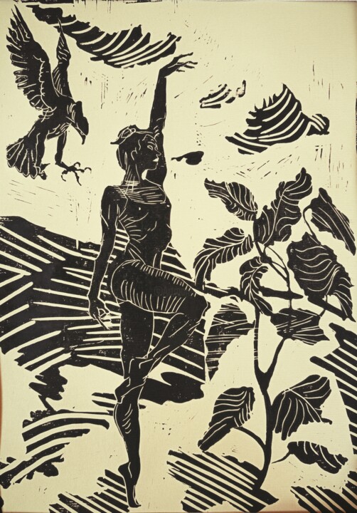 印花与版画,  13.4x9.5 in 