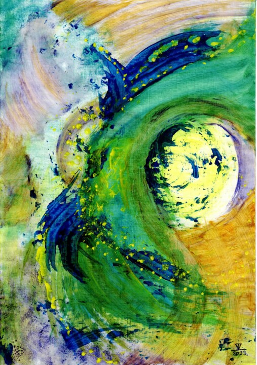Csillagkép - 1. 绘画, 16.3x11.6 in