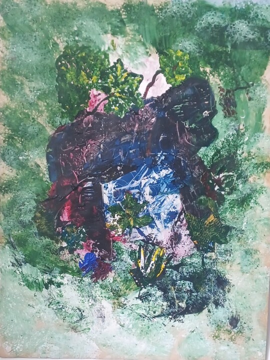 Jungle 绘画, 31.5x23.6 in