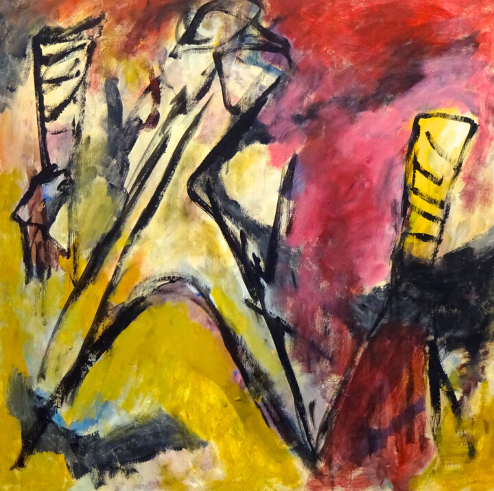 绘画,  35.4x35.4 in 