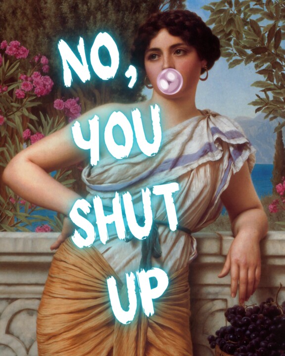 Digital Arts με τίτλο "Elegant Disruption:…" από 春宇 关, Αυθεντικά έργα τέχνης, Εικόνα που δημιουργήθηκε με AI Τοποθετήθηκε στ…