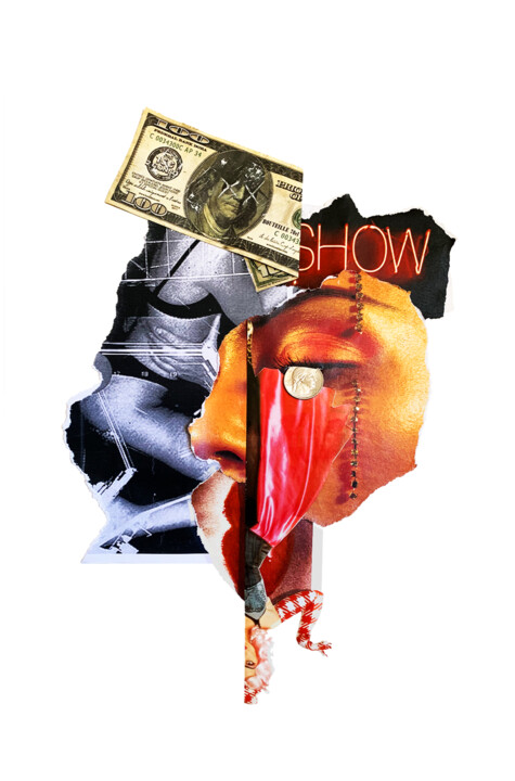 I'm Just A Gurl #2 Collages, 19,7x13 in