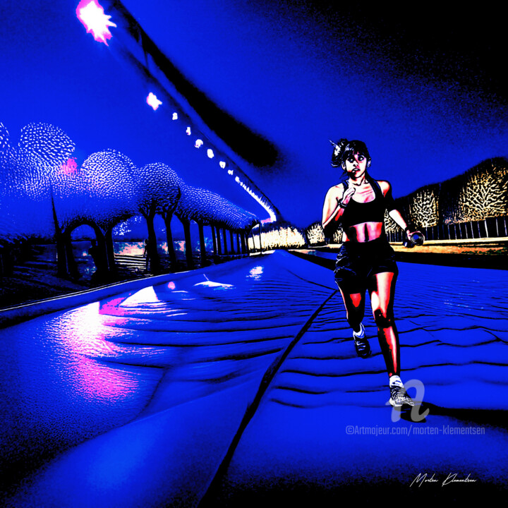 Digital Arts titled "ANXIETY" by Morten Klementsen, Original Artwork, AI generated image