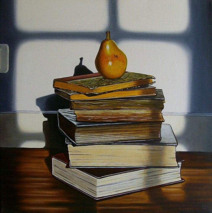 Tour de Babel No.2 绘画, 15.8x15.8 in