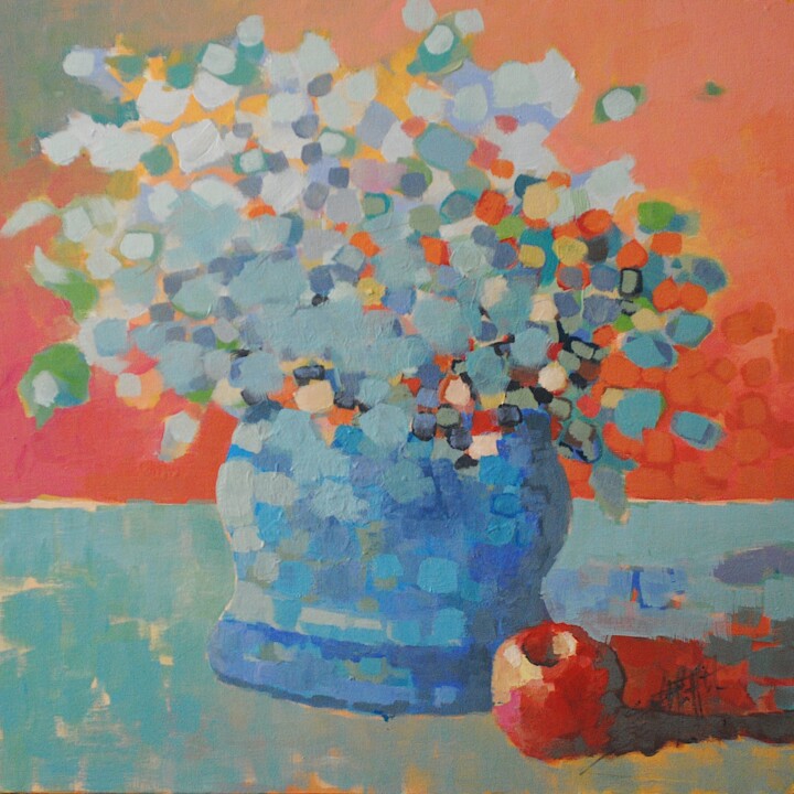 Le bouquet 绘画, 19.7x19.7 in
