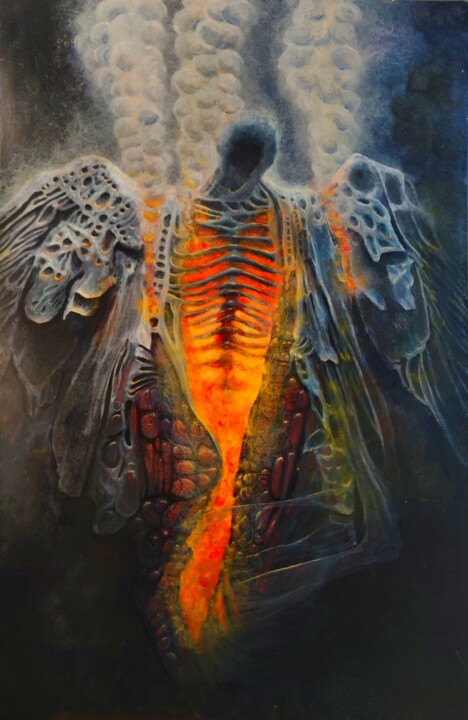 No title Painting, 40.6x27.6 in