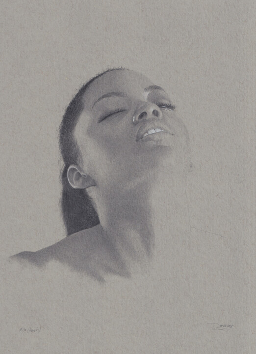 "Haruki (18:30)" 图画, 11.9x8.6 in