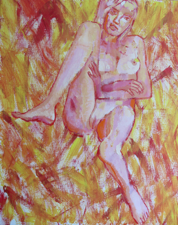 UNTRAPPED XXX Painting, 39.4x31.5 in