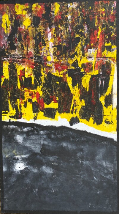 À La Plage 25 Pittura, 48x27,2 in