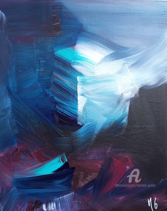 OMBRE ET LUMIÈRE Ⅱ / SHADOW AND LIGHT Ⅱ 绘画, 24x19.7 in