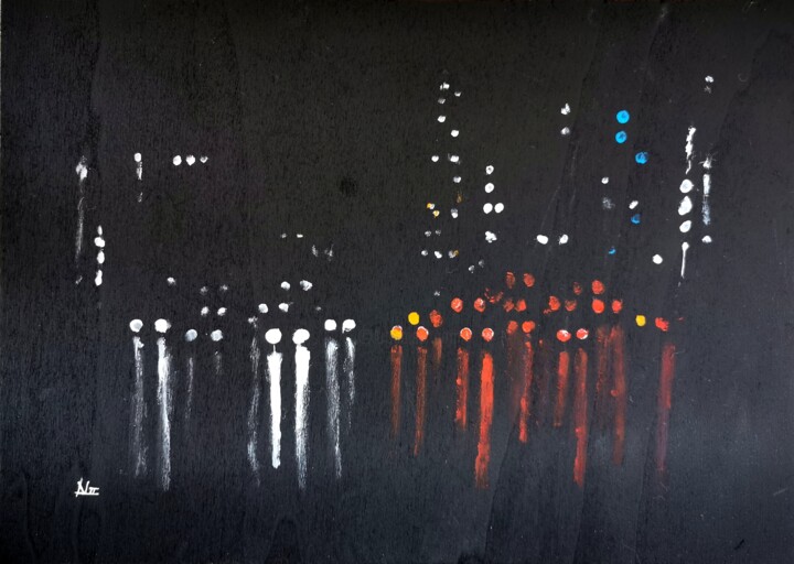 City (M1007) Картина, 8,3x11,7 in