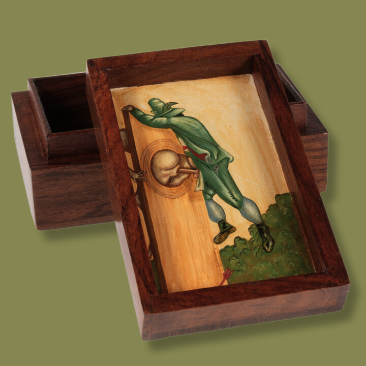 Tiro a segno Painting, 1.6x3.9 in