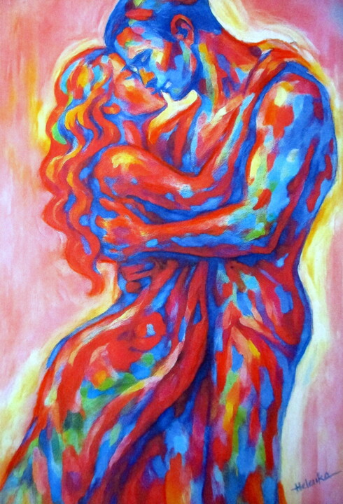 "Heartstrings" 绘画, 28.4x18.9 in