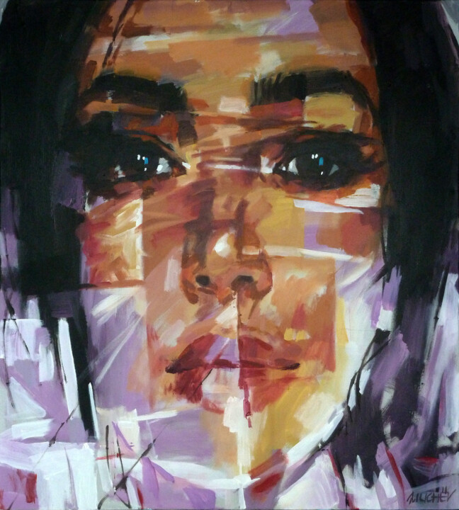 PORTRAIT A. 绘画, 39.4x35.4 in