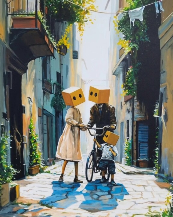 La Vita è Bella Pintura, 27,6x19,7 in