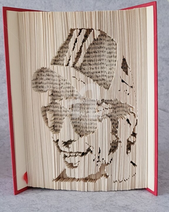 Sculptuur getiteld "2025-11-VALENTINO R…" door Sye, Origineel Kunstwerk, Papier