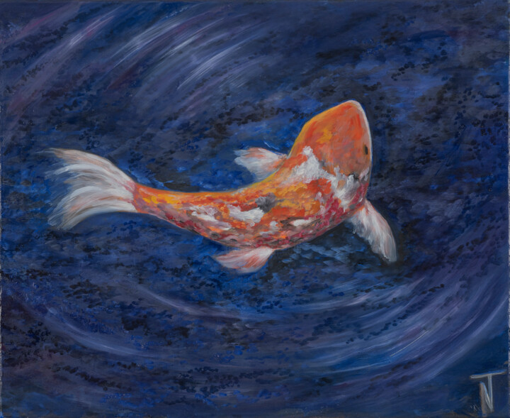CARPE NOCTURNE 绘画, 20.1x23.6 in