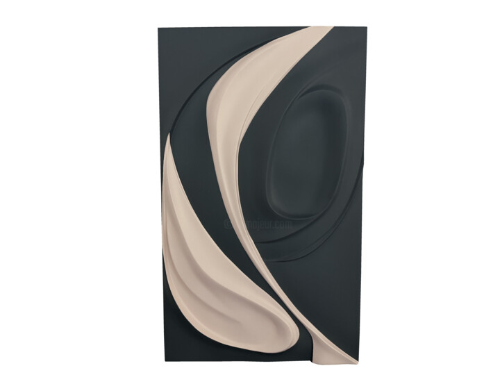 Elegant Curve Heykel, 60x36 in
