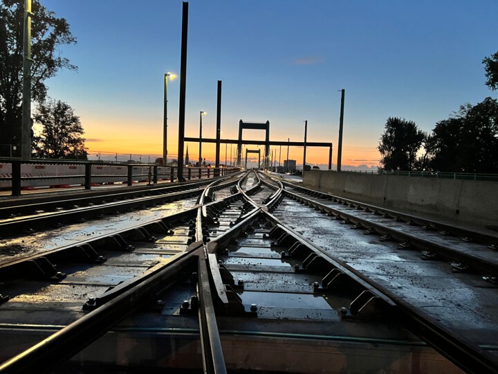 Verwegung schienen 3 Fotografia