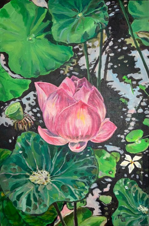 绘画 标题为“Still Serenity” 由Tatiana Shakh, 原创艺术品, 丙烯