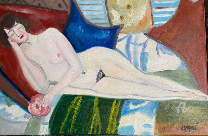 绘画,  15.8x23.6 in 