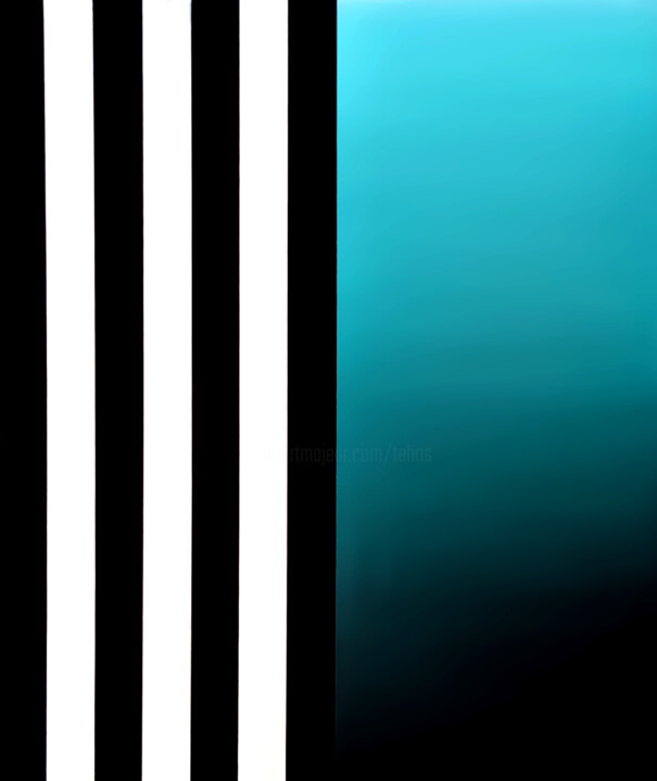 Ζωγραφική με τίτλο "Tehos - Abstraction…" από Tehos, Αυθεντικά έργα τέχνης, Ακρυλικό