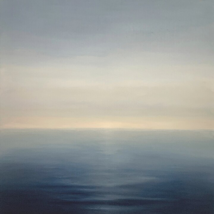 Schilderij getiteld "Dawn" door Alena Post, Origineel Kunstwerk, Olie