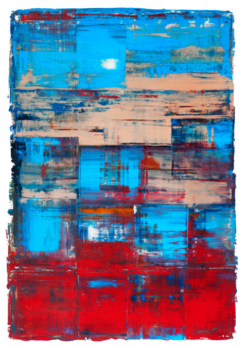 Painting titled "Untitled 982" by Oto Macek, Original Artwork, Oil