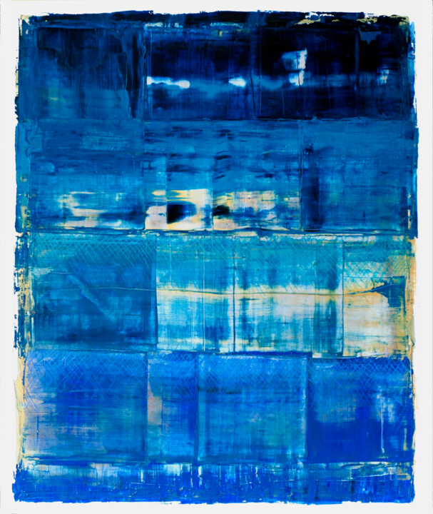 Painting titled "Untitled 010" by Oto Macek, Original Artwork, Oil