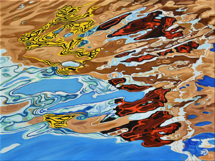 En course 绘画, 23.6x31.5 in