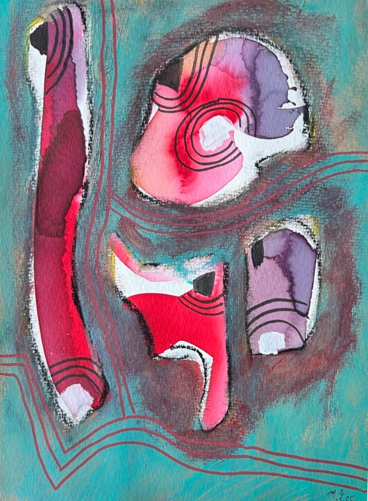 绘画,  12.8x9.8 in 