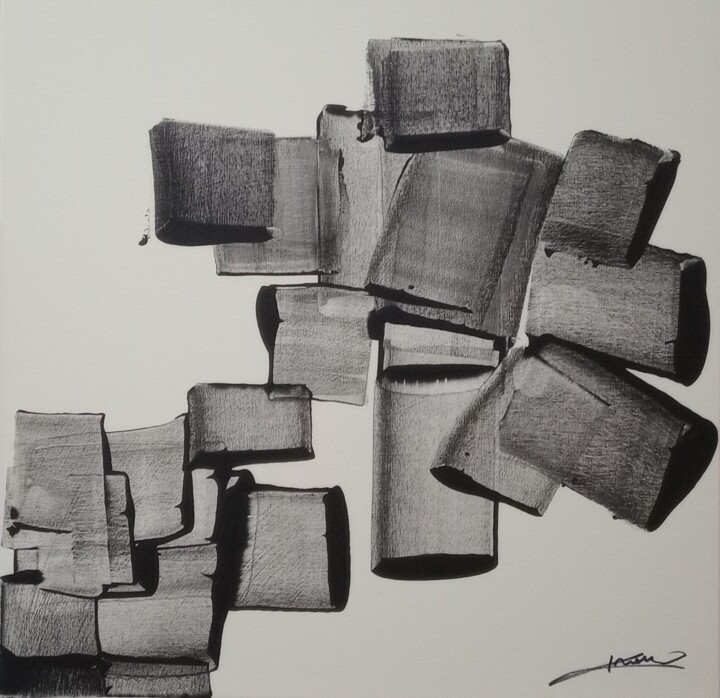 绘画,  19.7x19.7 in 
