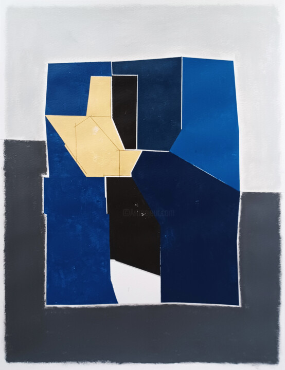 Painting titled "NG 46" by Luis Medina, Original Artwork, Acrylic