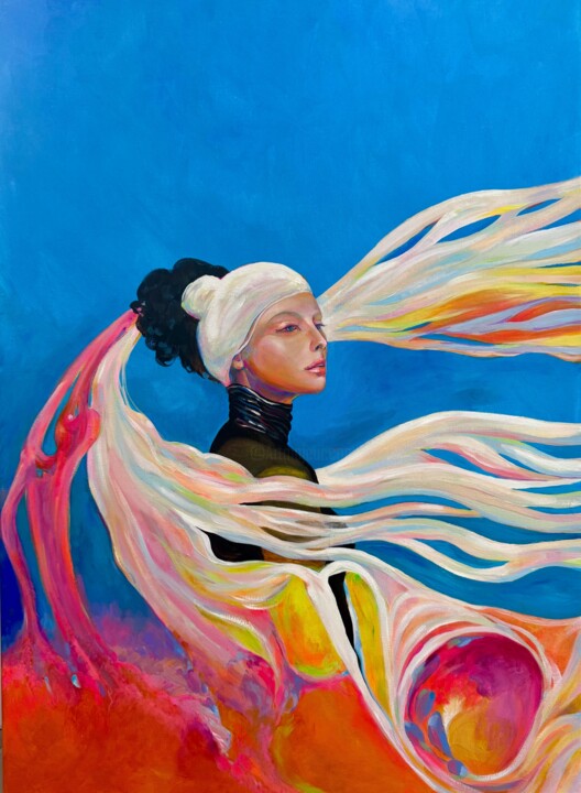 绘画,  27.6x19.7 in 