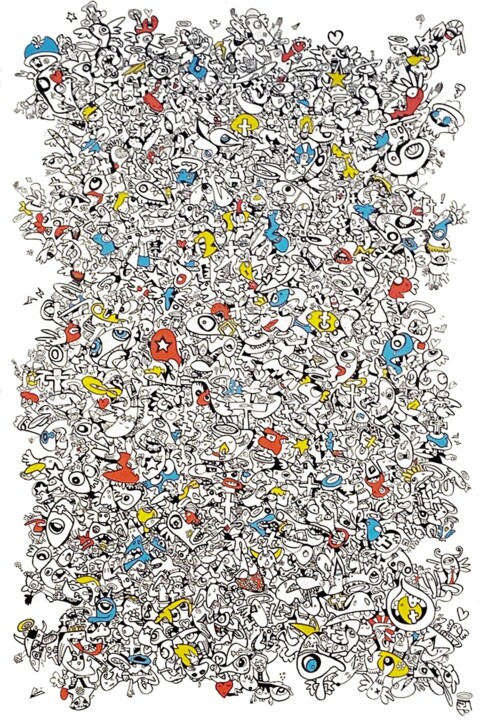 绘画,  133.9x82.7 in 