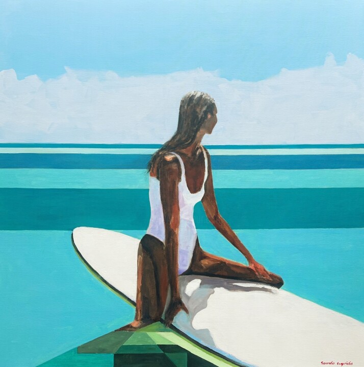 My Alter Ego !!!!!!!!!!! 绘画, 31.5x31.5 in