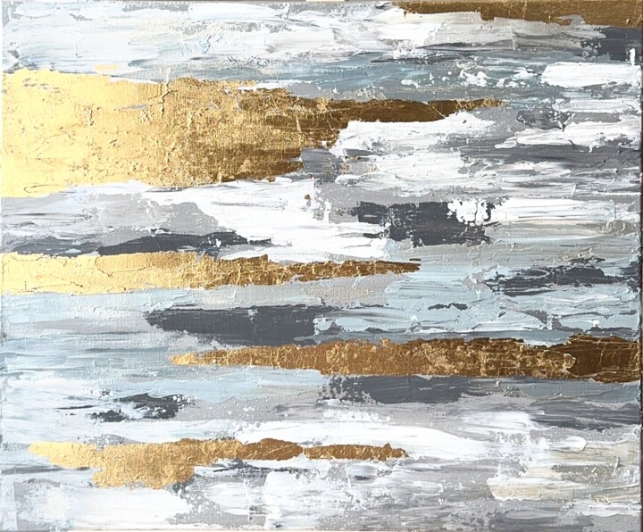 Золотая тишина 绘画, 19.7x23.6 in