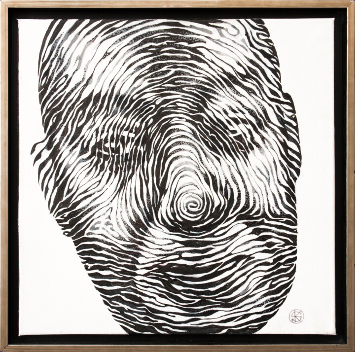 PRINTING Peinture, 15,8x15,8 in