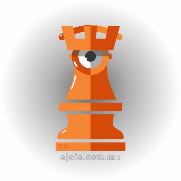 castleye Arte digitale, 30x30 in