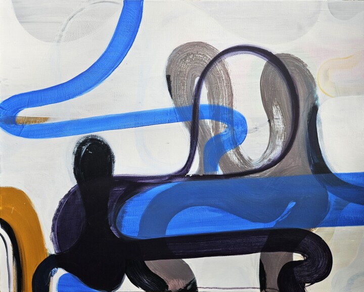 Painting titled "Transfiguration 136" by Matthew Anderson, Original Artwork, Acrylic Mounted on Wood Stretcher frame