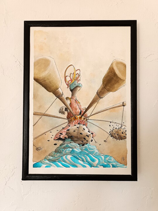 La distance de tout 绘画, 20.1x14.2 in