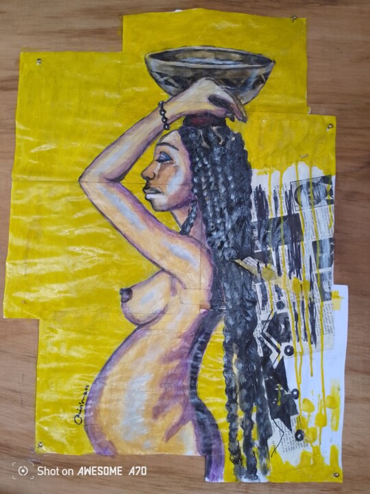 绘画,  21.7x17.7 in 
