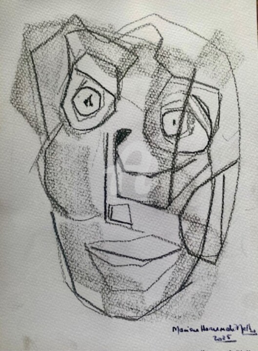 图画,  11.8x7.9 in 