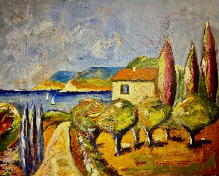 La crique 绘画, 23.6x28.7 in